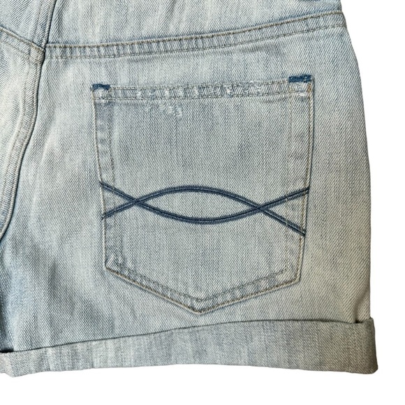 Abercrombie & Fitch Distressed Jean Shorts Size 26 - Picture 4 of 9